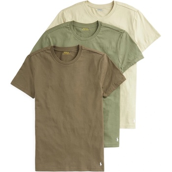Ralph Lauren Тениска Polo Ralph Lauren 3-pack T-shirts - Grn/Grn/Grn