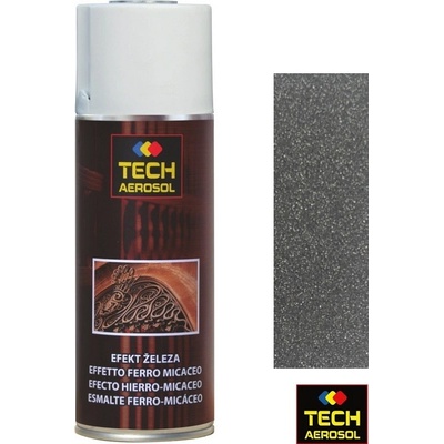 Tech Aerosol efekt ŽELEZA 400 ml antracitová