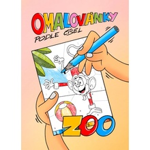 Omalovánky A4 podle čísel ZOO 947886