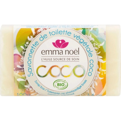 Emma Noel mydlo rastlinné Kokos 100 g