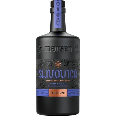 Marsen Slivovica Premium Edition 40% 0,7 l (čistá fľaša)