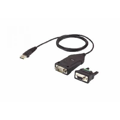 uc485 сериен кабел Черен 1, 2 м usb Тип-a db-9 (uc485-at)