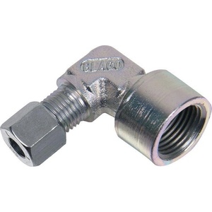 GOK Ъглов фитинг за газова система с гайка - 8 мм и 1/2" (75292)