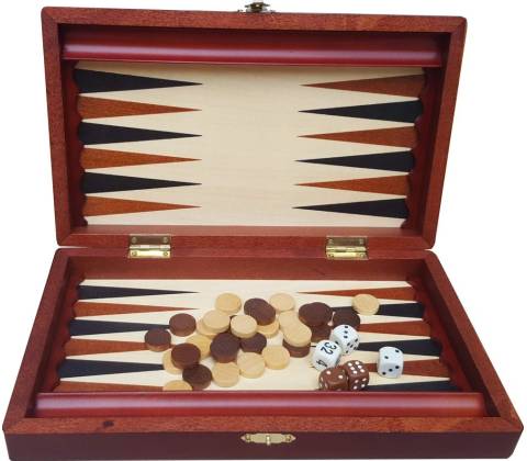 Backgammon mahagon malý