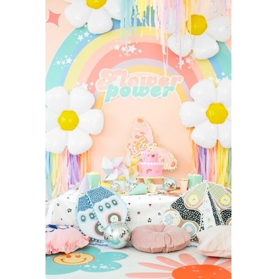 KPP16-081J-EU1 Party Deco Súprava papierových pohárov Vlnky 220ml Ružová