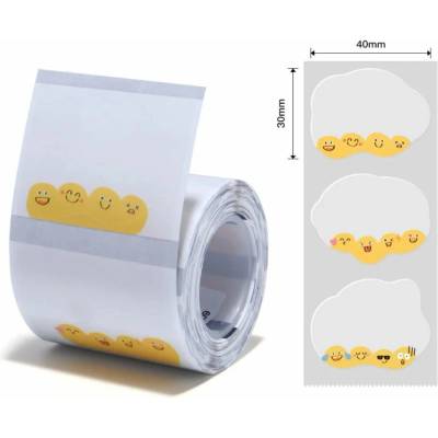 Niimbot štítky T 1EA00704601, 41x31mm 220ks Emoji pro B21, B21S, B3, B1S