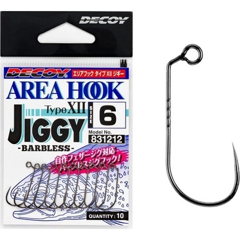 Decoy AH-12 Area Hook Jiggy vel.6 10 ks