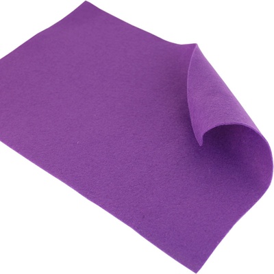 Plsť (filc) 20x30cm - 1mm - různé barvy Plst - filc 20x30cm: 423 Fialová