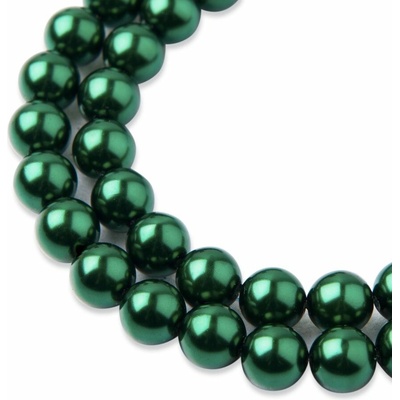 Manumi Voskové perličky 8mm Emerald - 110 ks