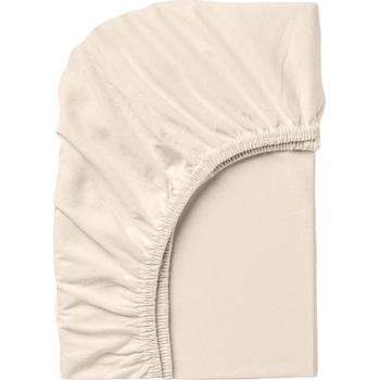 Дилиос Долен чаршаф с ластик 180/200/25 см екрю памучно трико