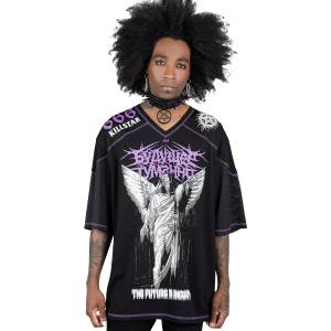 KILLSTAR Унисекс тениска (трико) killstar - Бъдещи спортове трикотаж - Черен - ksra003701