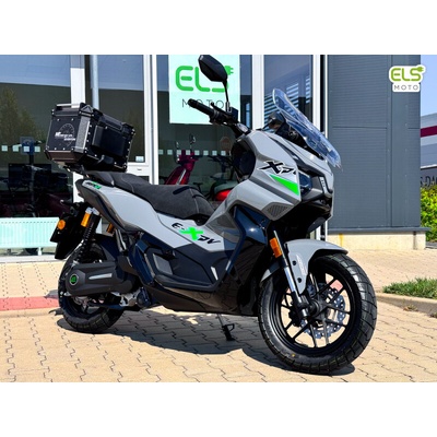 Els Moto Elektro skútr Easycool e-XDV, středový motor až 15 kW, li-on baterie LG 72V/90Ah, šedý | Zboží Auto