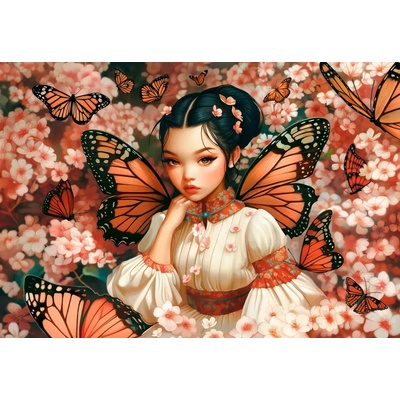 Castorland - Puzzle Butterfly Princess - 1 000 piese
