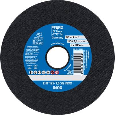 Pferd rezný kotúč 125 x 1,6 x 22,23 mm 61341124