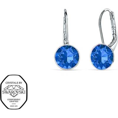 CRYSTalp Visací náušnice se Swarovski krystaly Diana 4119.SAP.E