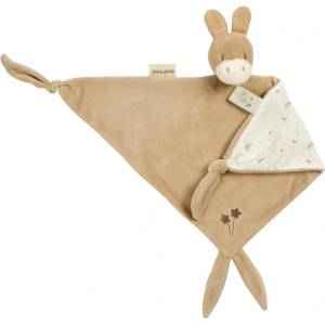 Nattou Голяма играчка за гушкане Nattou - LouLou, магаренце, Light Caramel, 60 x 40 cm (318129) - baby
