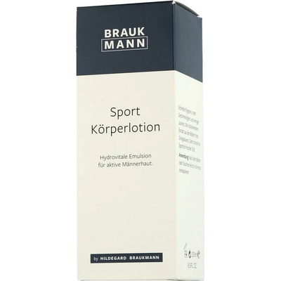 Hildegard Braukmann Braukmann Sport Körper Lotion tělové mléko 250 ml