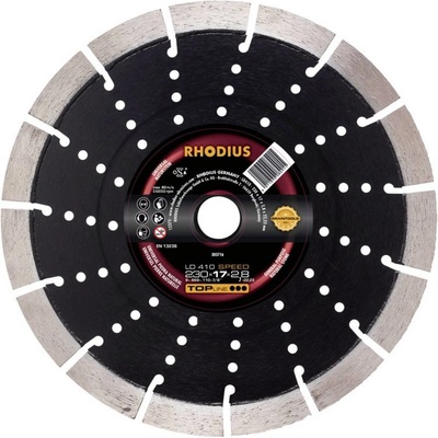 Rhodius 303713 LD410 SPEED diamantový řezný kotouč Průměr 125 mm Ø otvoru 22.23 mm přírodní kámen 1 ks