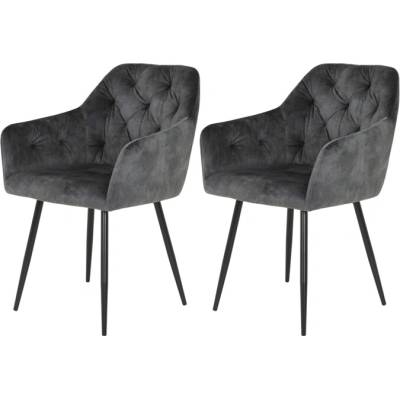 Sconto Tina I S Vintage Antracitová 2 Ks