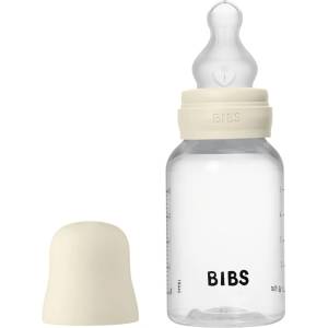 Bibs Бебешка бутилка РР с аксесоари Bibs - Ivory, силикон, 150 ml (50161216) - ozone