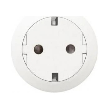 Legrand Плосък контакт механизъм и лицев панел за (само с носеща 80251) цвят крем Celiane - 067169 (067169)