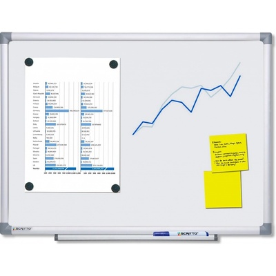 Scritto Economy WBNECS60x45 popisovatelná magnetická tabule 60 x 45 cm