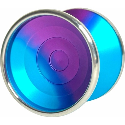 YoYoFactory BiMetal Modro-fialová + stříbrná