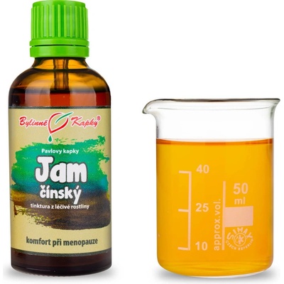 Bylinné kapky Jam yam čínský Dioscorea batatas 50 ml