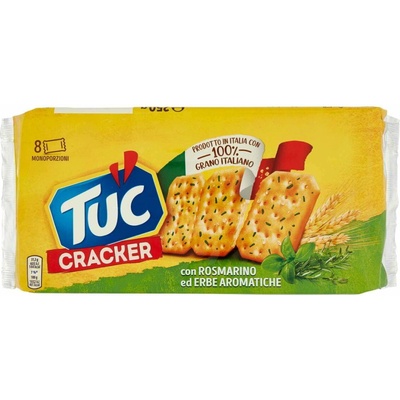 Tuc krekry rozmarín a bylinky 8x31,25g