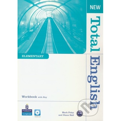 New Total English Elementary Workbook with Key + Audio CD Mark Foley Diane Hall