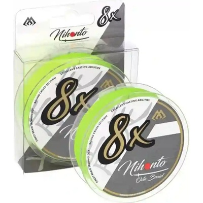 Mikado šnúra Nihonto Octa Braid Green 150m 0,08mm 5,15kg