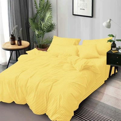 EmonaMall Едноцветно спално бельо EmonaMall, 6 части - Модел S18618 (S18618-3333g9-7)