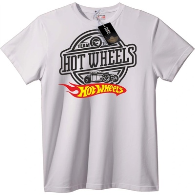 NOONEBRAND Тениска Hot Wheels - 7XL, White