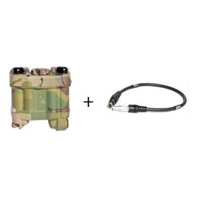 FMA PVS-31 funkční bateriové pouzdro s IR MC