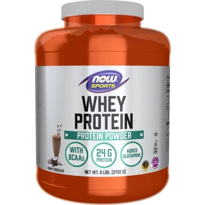 NOW Whey Protein [2722 грама] Шоколад
