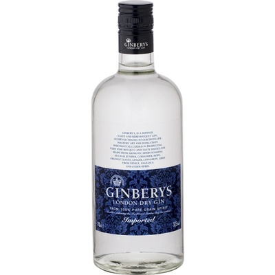 Ginberys gin 40% 1 l (holá láhev)