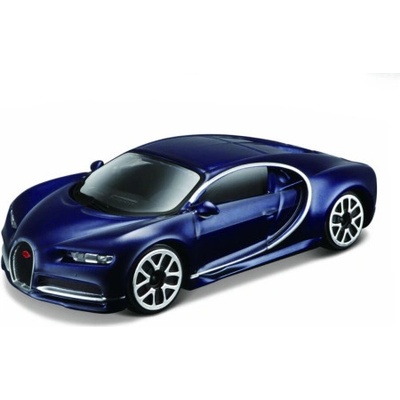 Bburago Bugatti Chiron Modré 1:43