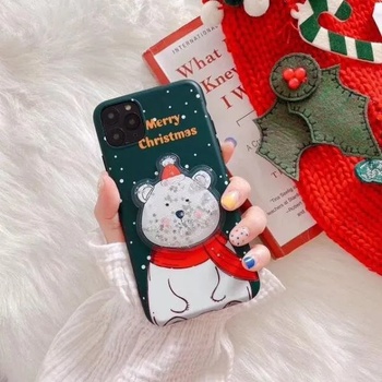 iExpert Кейс Christmas Liquid Bear IPhone SE (2nd generation) (3121373)
