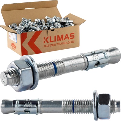 Klimas Wkret-Met 50ks - 8x135mm - oceľová kotva do betónu, LE-ZN