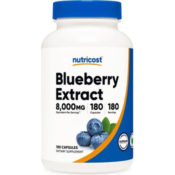 Nutricost Синя боровинка 180 капсули | Nutricost (08091 (344101) NC)