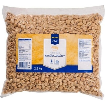 METRO Chef Arašídy pražené solené 2,5 kg