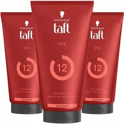 Taft Looks V12 Power Gel Gel na vlasy 3 x 150 ml