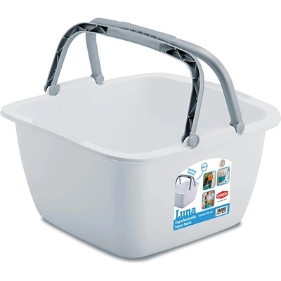 dřez čtverec LUNA 40cm (18,5l) s uchy PH BÍ,LIM,TYRK