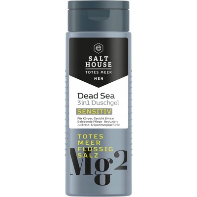 Salt House Dead Sea Men sprchový gél pre mužov 3v1 250 ml