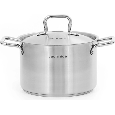 TECHNICA Hrniec stredný 7,2 l, priemer 240 mm, z nehrdzavejúcej ocele s pokrievkou Gold Line