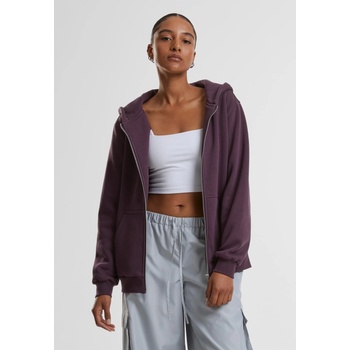 Urban Classics Суичър Ladies Fluffy Zip Hoody plumpurple XXLUB-TB7286-18329 - Камуфлаж, размер S