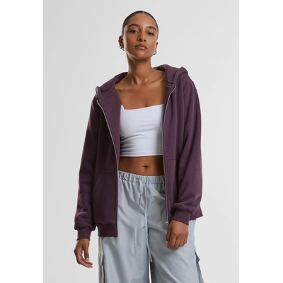 Urban Classics Суичър Ladies Fluffy Zip Hoody plumpurple XXLUB-TB7286-18329 - Камуфлаж, размер XS