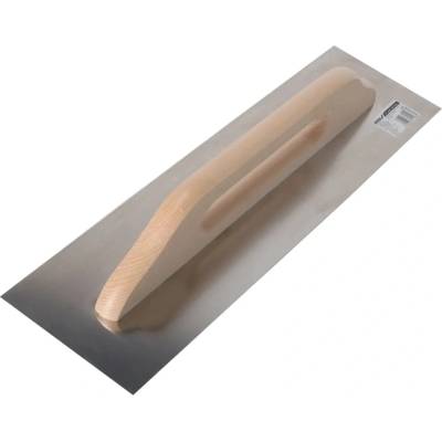 Hladké hladidlo z nehrdzavejúcej ocele 480x130 mm s rúčkou z