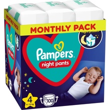 Pampers Night Pants 4 100 ks