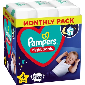 Pampers Night Pants 4 100 ks